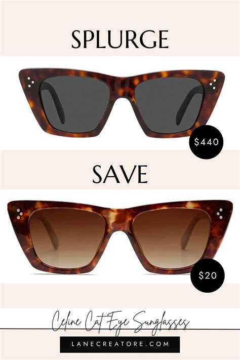 celine cat eye dupe|The Best Celine Inspired Sunglasses on Amazon .